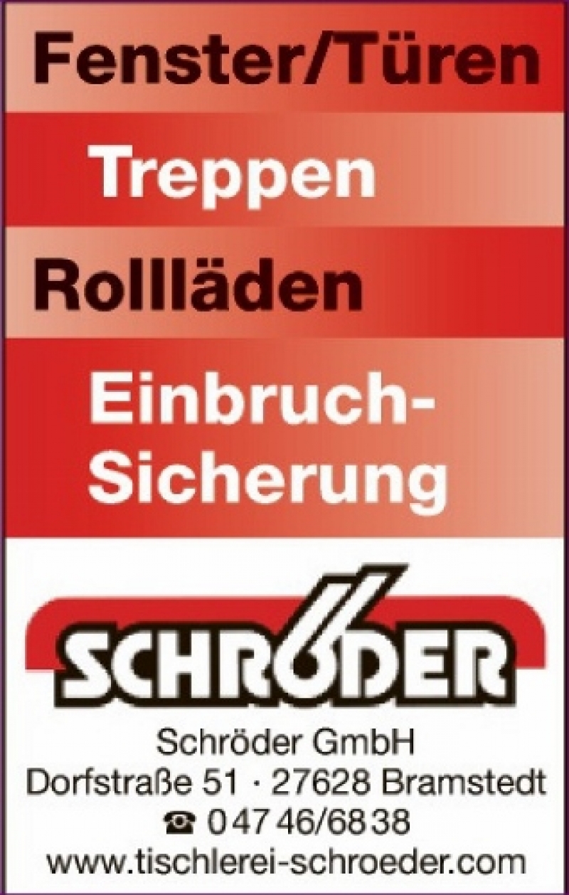 R. Schröder GmbH aus Hagen-Bramstedt R. Schröder GmbH aus Hagen-Bramstedt