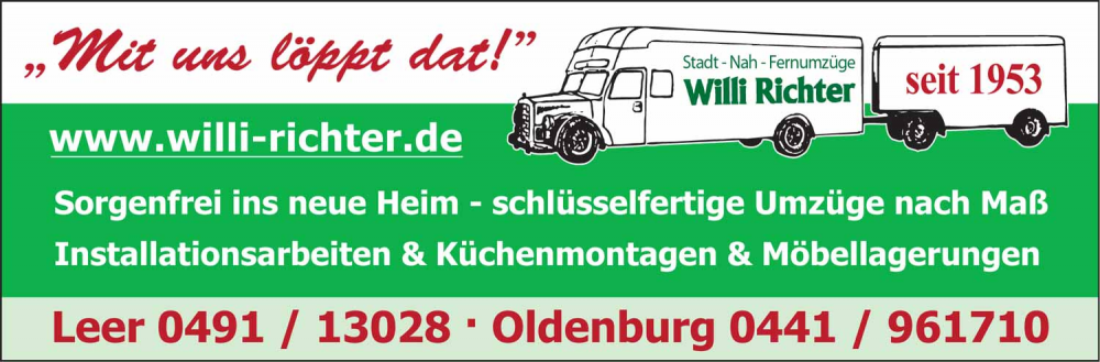 Willi Richter aus Leer Willi Richter aus Leer