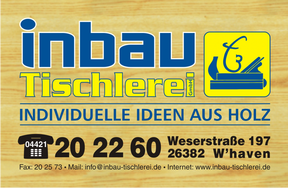 Inbau Tischlerei GmbH aus Wilhelmshaven Inbau Tischlerei GmbH aus Wilhelmshaven